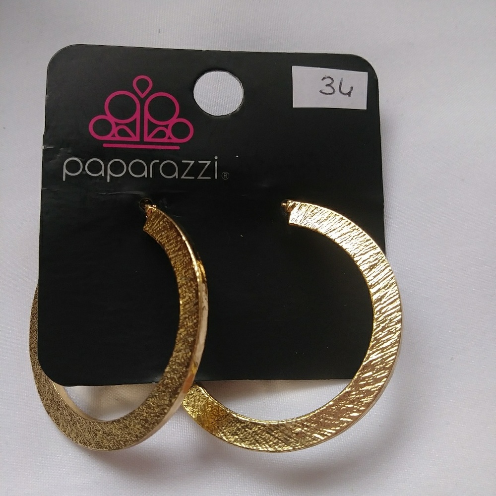 Gold Hoop Earrings
